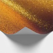 Goudglitter  licht textuur. Kerstmis ab Cadeaupapier (Hoek)