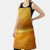 Goudglitter licht textuur. Kerstmis ab Schort (Insitu)