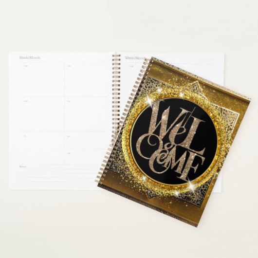 goudglitter planner (Display)