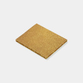 Goudglitter Post-it® Notes (Schuin)