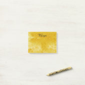 Goudglitter Post-it® Notes (Op bureau)