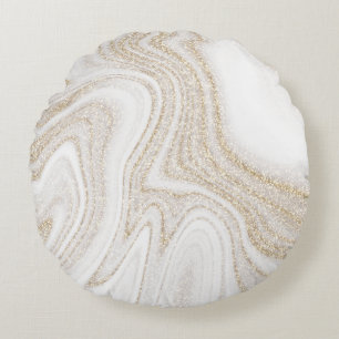 Goudglitter Rond Kussen