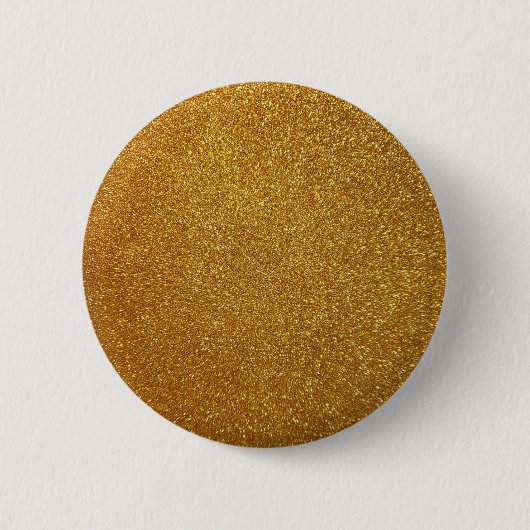 Goudglitter Ronde Button 5,7 Cm (Voorkant)