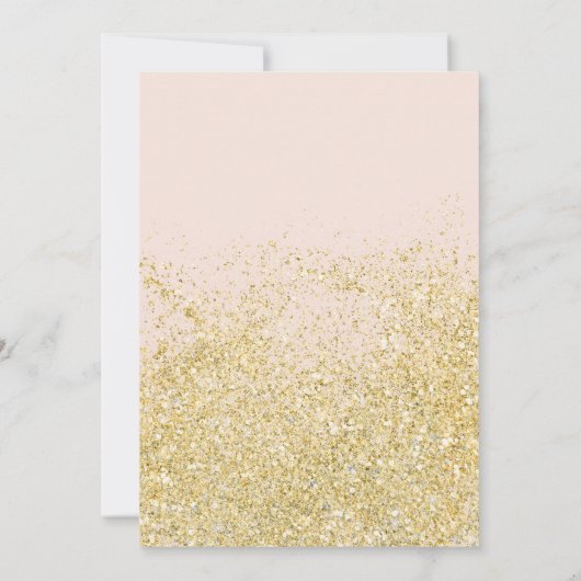 Goudglitter smulgans kaart (Achterkant)