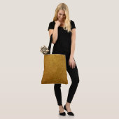 Goudglitter Tote Bag (Op model)