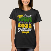 Goudglitter van een klasse van 2023 t-shirt (Voorkant)