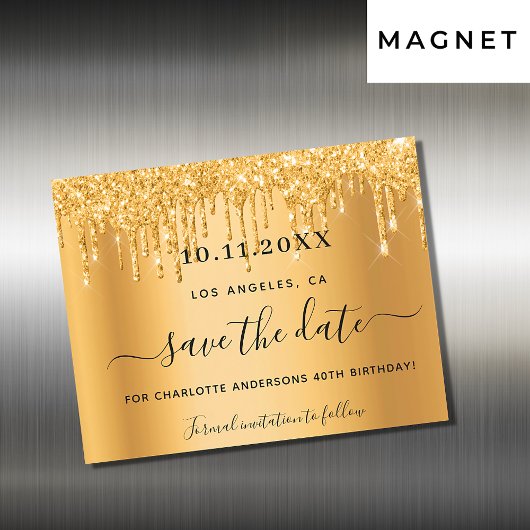 goudglitter van het feest met uitzondering van de