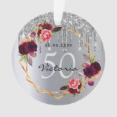 goudglitter voor goudbloem ornament (voorkant)