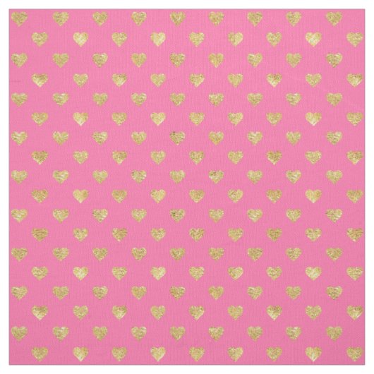 Goudglitterharten Stof (Swatch)
