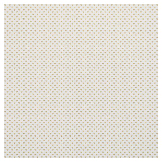 Goudglitterharten Stof (Swatch)