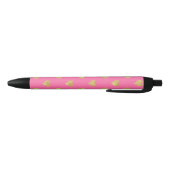 Goudglitterharten Zwarte Inkt Pen (Bodem)