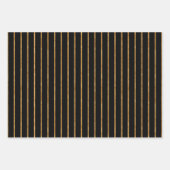 Goudglitteringlijnen Verpakkingsbladen Inpakpapier Vel (Voorkant)