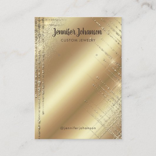 Goudglitterjuweliers verdienen moderne visitekaartje (Voorkant)