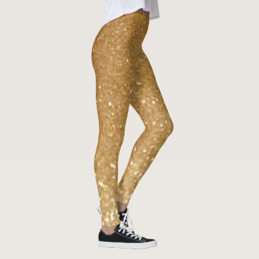 goudglitterleggings leggings (Rechts)