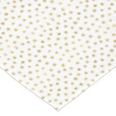 Goudglitterstippen Tafelkleed (Gekanteld)