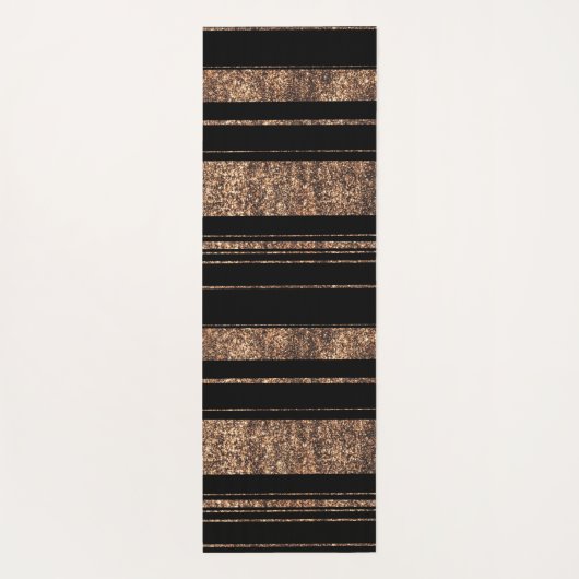 Goudglitterstrepen Yogamat (Achterkant)