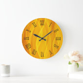 Goudgolven met golven grote klok (Huis)