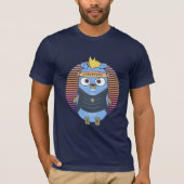 Goudgopher in cyberpunk-stijl t-shirt (Voorkant)