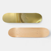 Goudgoud op aanvraag Gold Skateboard (Horizontaal)