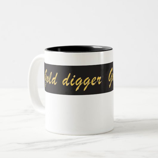 Goudgraaf Tweekleurige Koffiemok (Voorkant links)