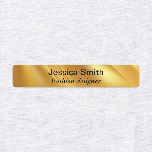 Goudgradiëntdiagonale lijnen labels (Design 2)