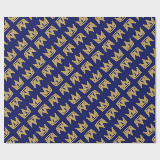 Goudgraffiti Cadeaupapier (Vlak)