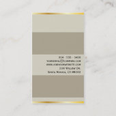 Goudgrenzen Visitekaartje (Achterkant)