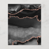 goudgrijs met zwart en roos flyer (Achterkant)