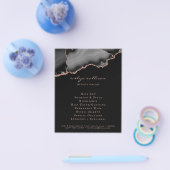 goudgrijs met zwart en roos flyer (Enkel)