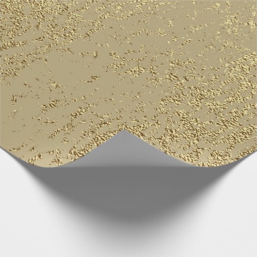 Goudgrijstextuur tot creëer-noodsituatie cadeaupapier (Hoek)