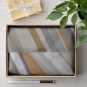 Goudgrijze marmeren stenen strepen tissuepapier (Geschenk)