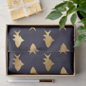 Goudhaaien op ontkoppeling van de marine tissuepapier (Geschenk)