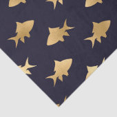 Goudhaaien op ontkoppeling van de marine tissuepapier (Detail)