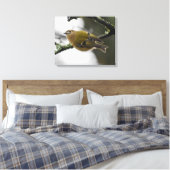 Goudhaan canvas afdruk (Insitu (Slaapkamer))