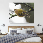 Goudhaan  canvas afdruk (Insitu (Slaapkamer))