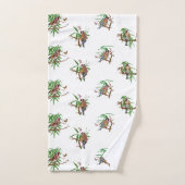 Goudhaantjes Badhanddoeken (Wit) Bad Handdoek (Handdoek)