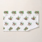 Goudhaantjes Badhanddoeken (Wit) Bad Handdoek (Handdoek)