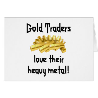Goudhandelaren houden van hun heavy metal!