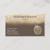 goudhandtaart visitekaartje (Achterkant)