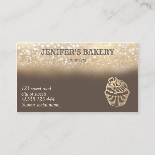  goudhandtaart visitekaartje (Achterkant)