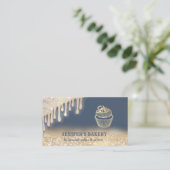  goudhandtaart visitekaartje (Staand voorkant)