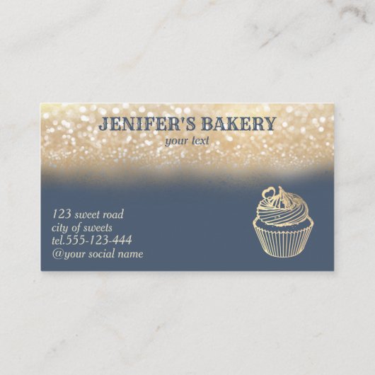  goudhandtaart visitekaartje (Achterkant)