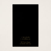 Goudhart ketting of armbandenkaart visitekaartje (Achterkant)