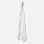 Goudharten houden van jou stropdas