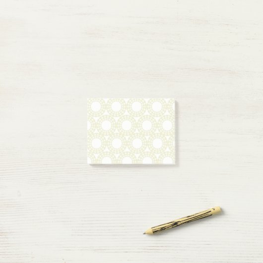 Goudharten Post-it® Notes (Op bureau)