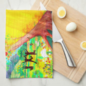 goudhartreurhanddoek theedoek (Quarter Fold)