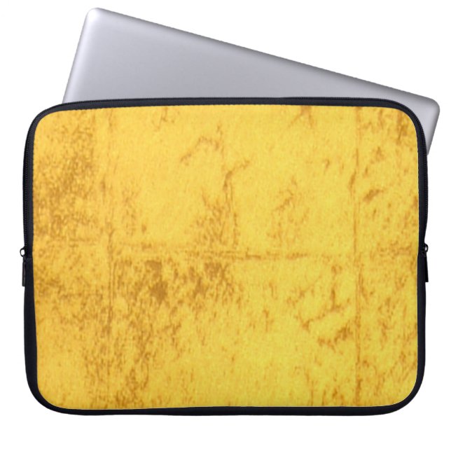 Goudhoes voor laptop sleeve (Voorkant)