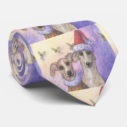 Goudhonden, feestelijk stropdas (Opgerold)