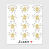  goudhoningbijenhouder sticker (Vel)