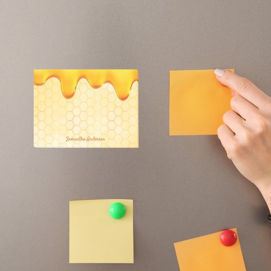 Goudhoningraathoningraatdruppelnaam Post-it® Notes